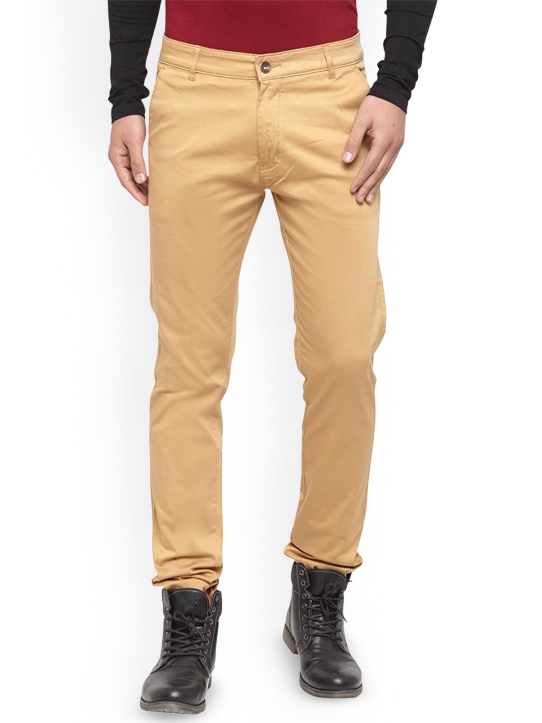

Ben Martin Men Relaxed Chinos Trousers, Khaki