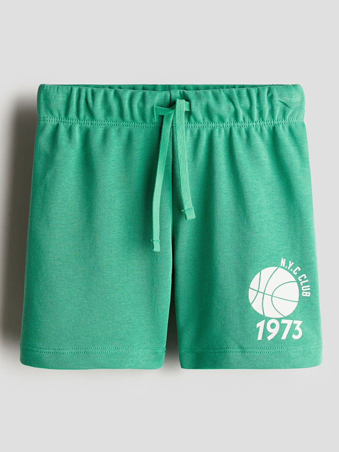 

H&M Printed Sweatshorts, Green