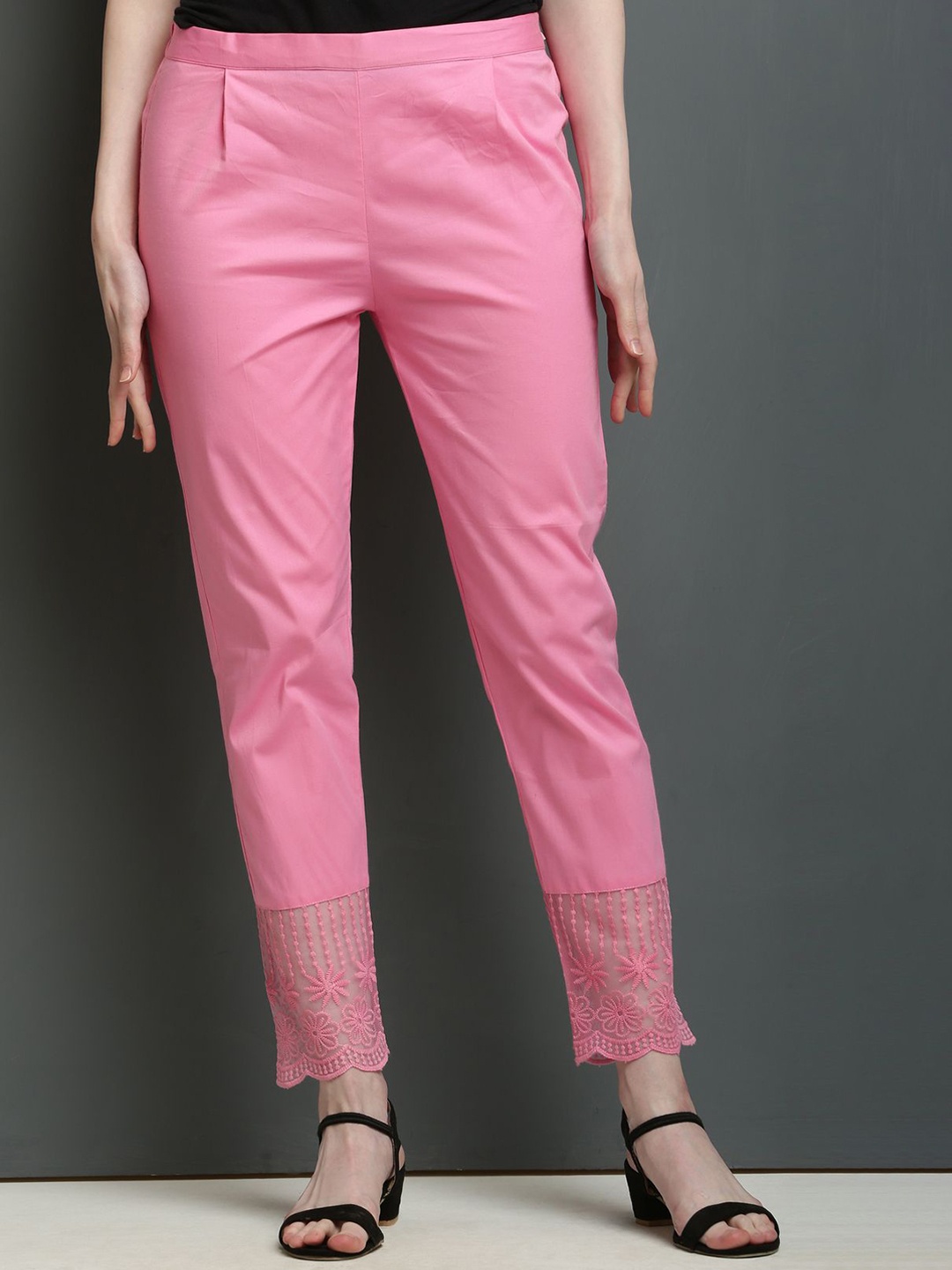 

Sellingsea Women Trousers, Pink
