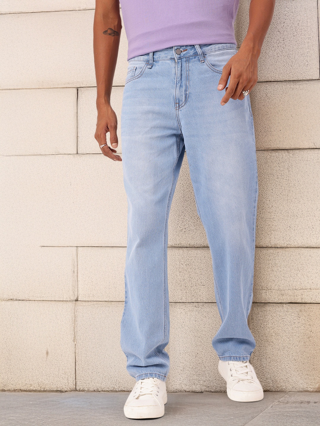

Kook N Keech Men Urban Street Classic Relaxed Fit Jeans, Blue