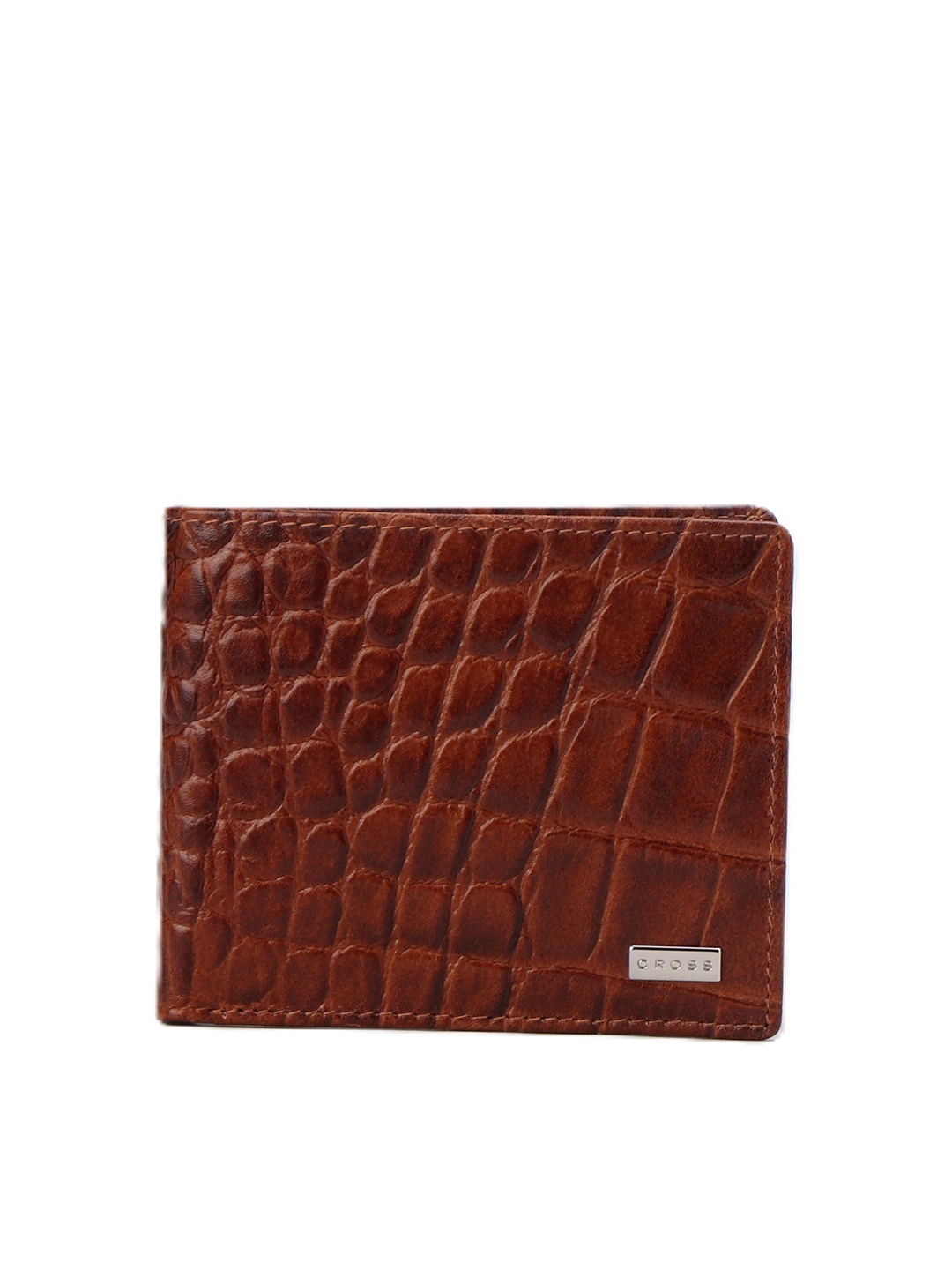 

Cross Men Textured Leather Two Fold Wallet, Brown
