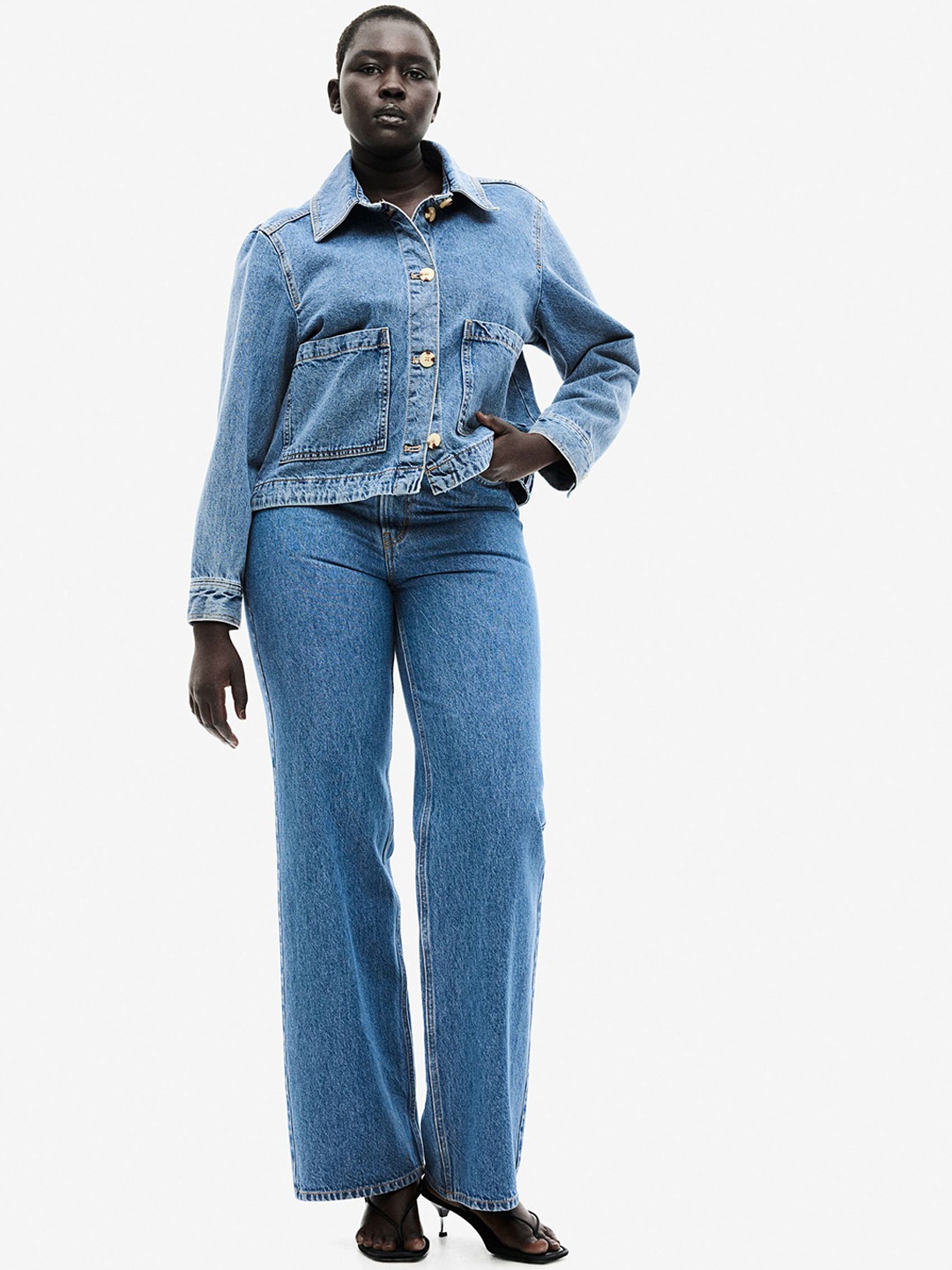 

H&M Denim Jacket, Blue
