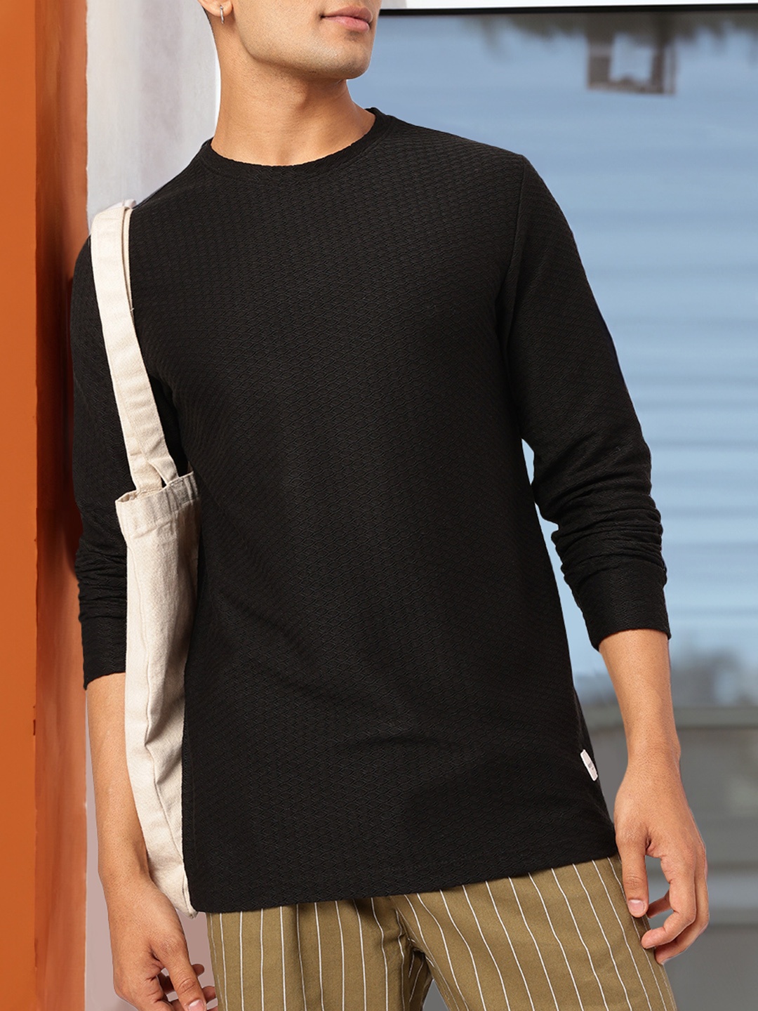 

Kook N Keech Urban Classic Self-Designed T-shirt, Black