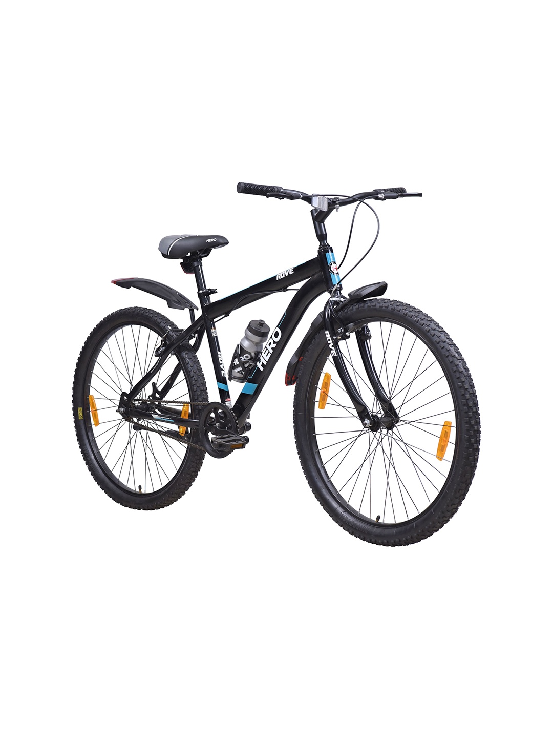 

Hero Printed Rove 27.5T MTB Bike Single Speed Bicycle, Black