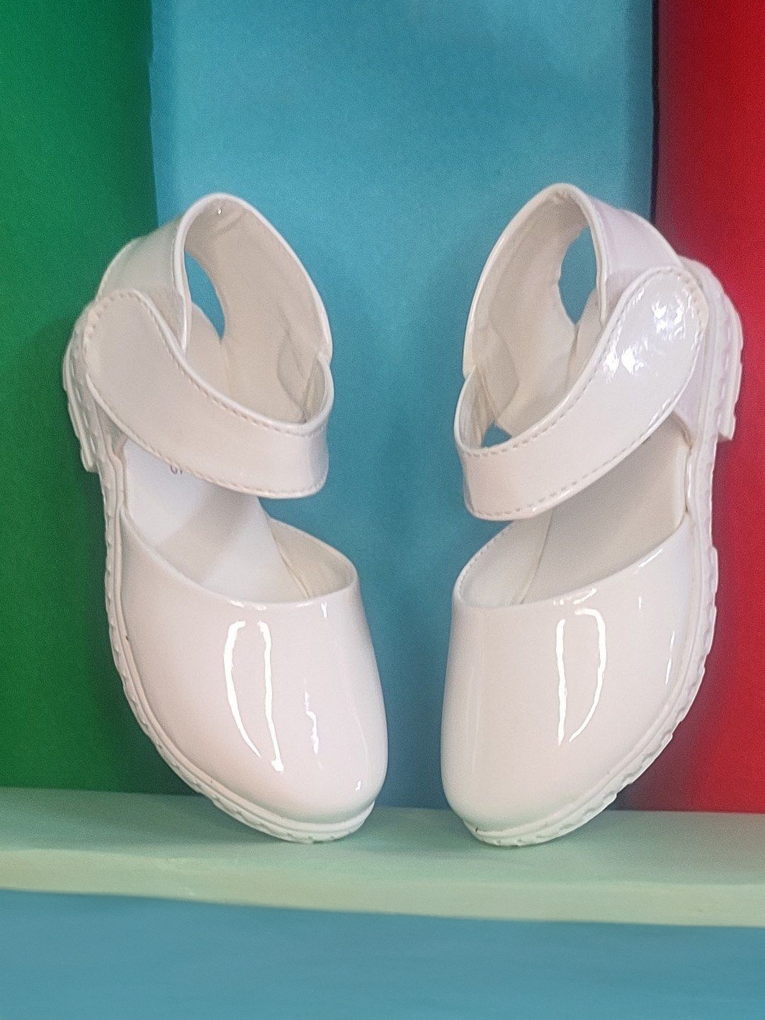 

BAESD Girls Party Ballerinas Flats, White