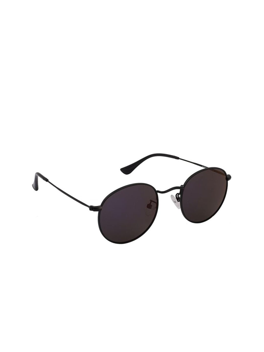 

GIO COLLECTION Unisex Round Sunglasses with UV Protected Lens, Grey