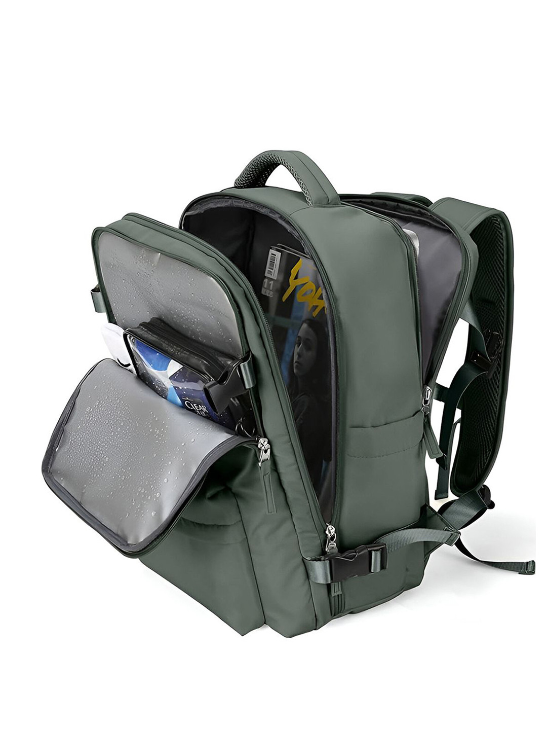 

INKMILAN Unisex Backpack, Green