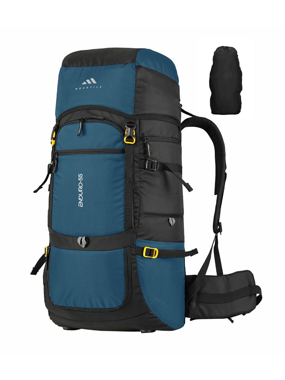 

MOUNTILE Enduro Rucksack Travel Backpack - 55 L, Blue