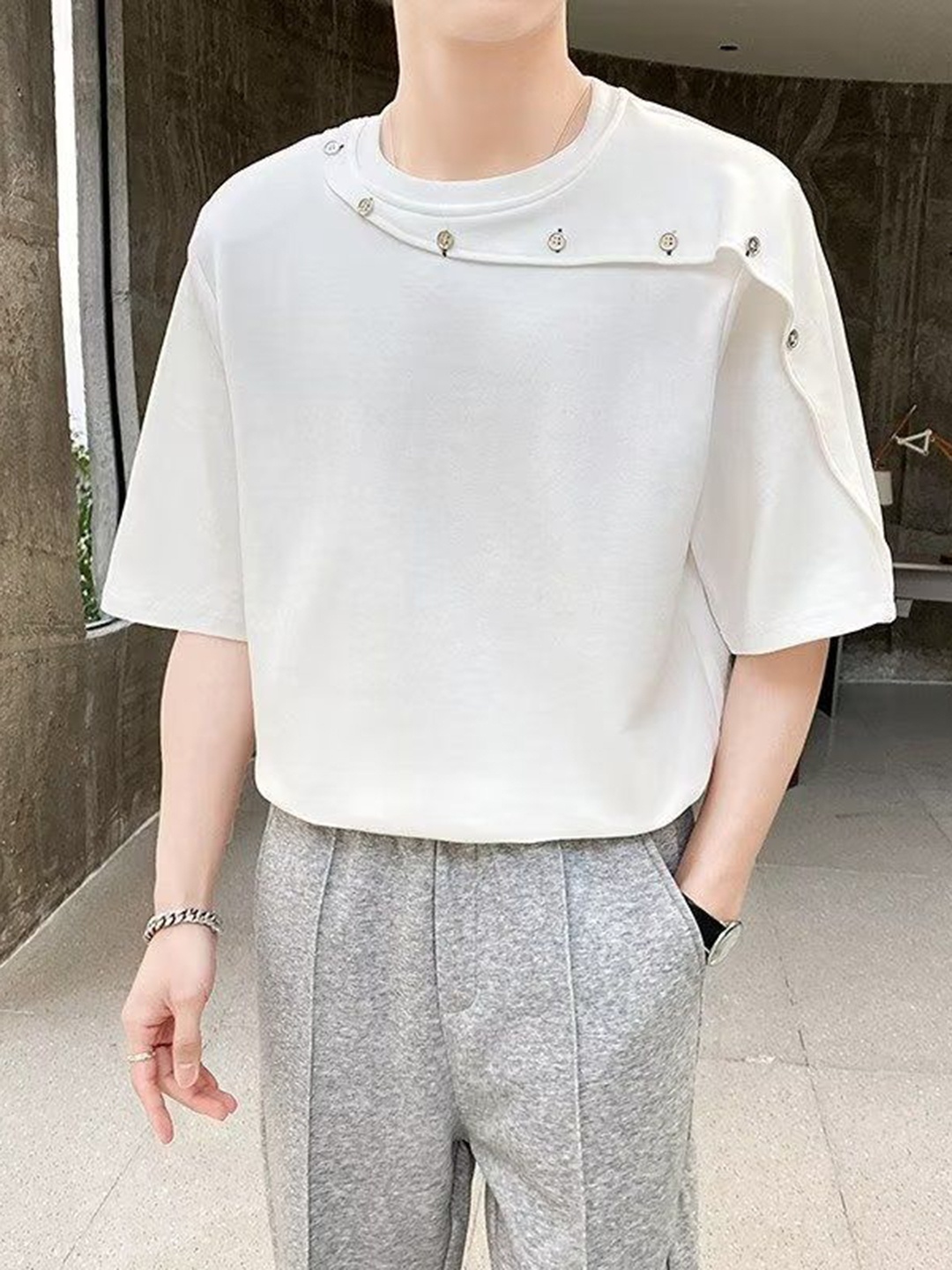 

StyleCast Men T-shirt, White