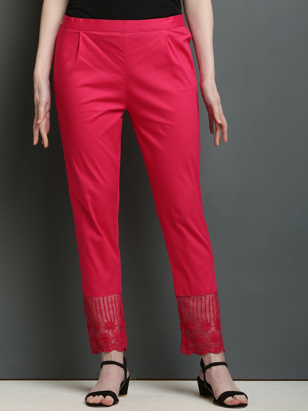 

Sellingsea Women Trousers, Pink