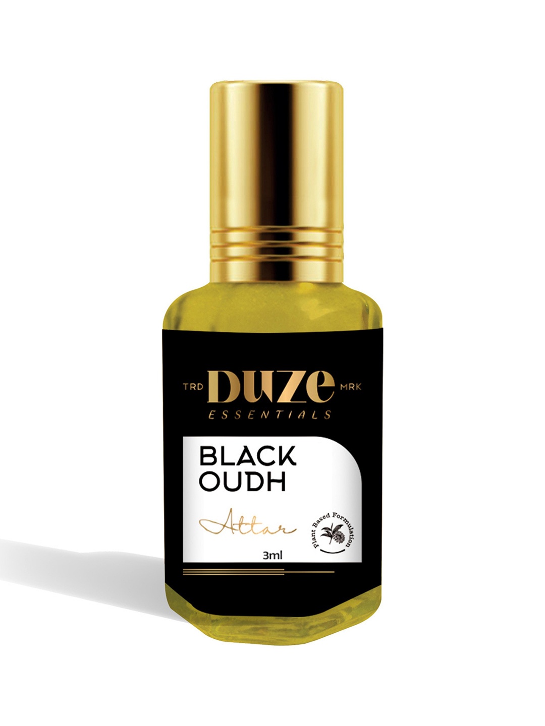 

Duze Essentails Black Oudh Natural & Alcohol Free Long Lasting Attar- 3 ml, Brown