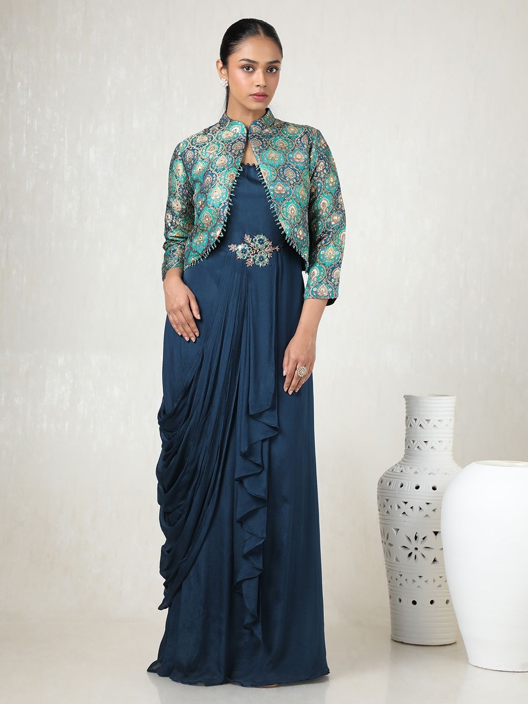 

Soch A-Line Maxi Dress, Teal