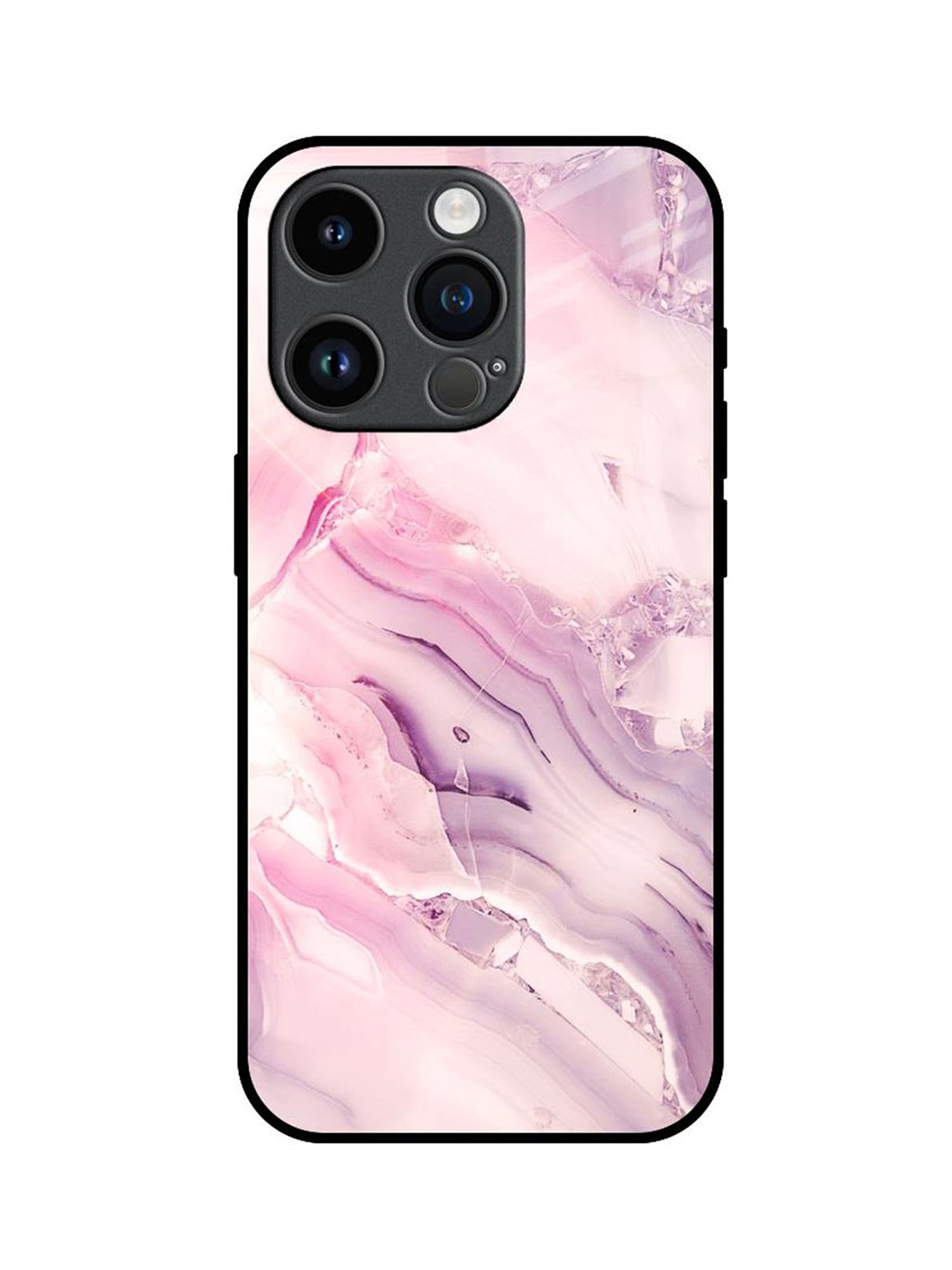 

QRIOH Quirky Printed iPhone 14 Pro Back Case Mobile Accessories, Purple