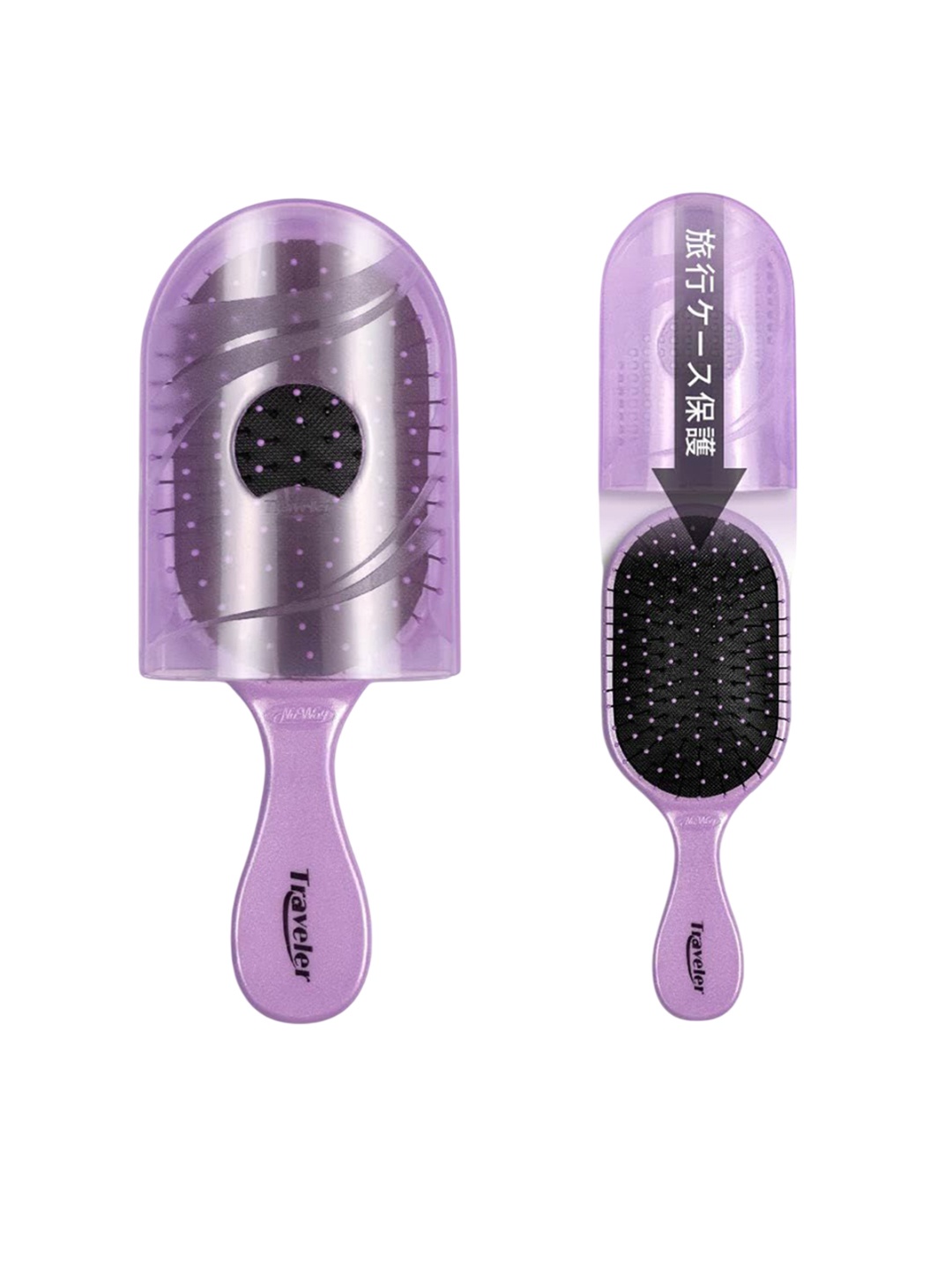 

NuWay 4Hair Hair Brush- Purple