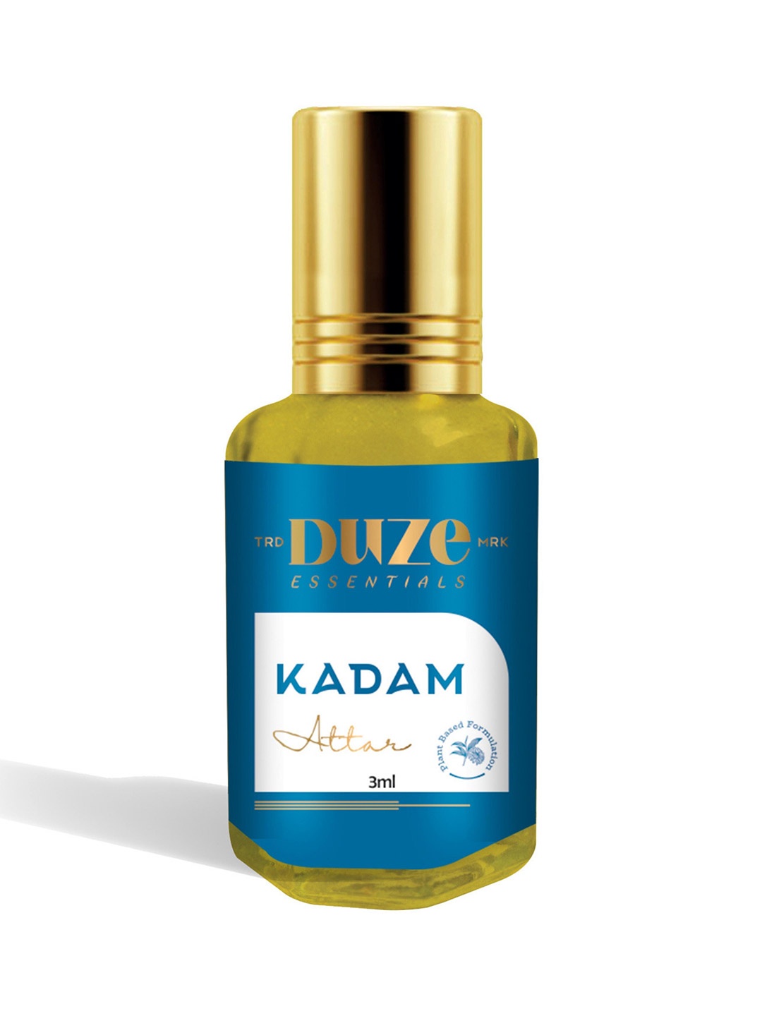 

Duze Essentails Kadam Natural & Alcohol Free Long Lasting Attar- 3 ml, Blue