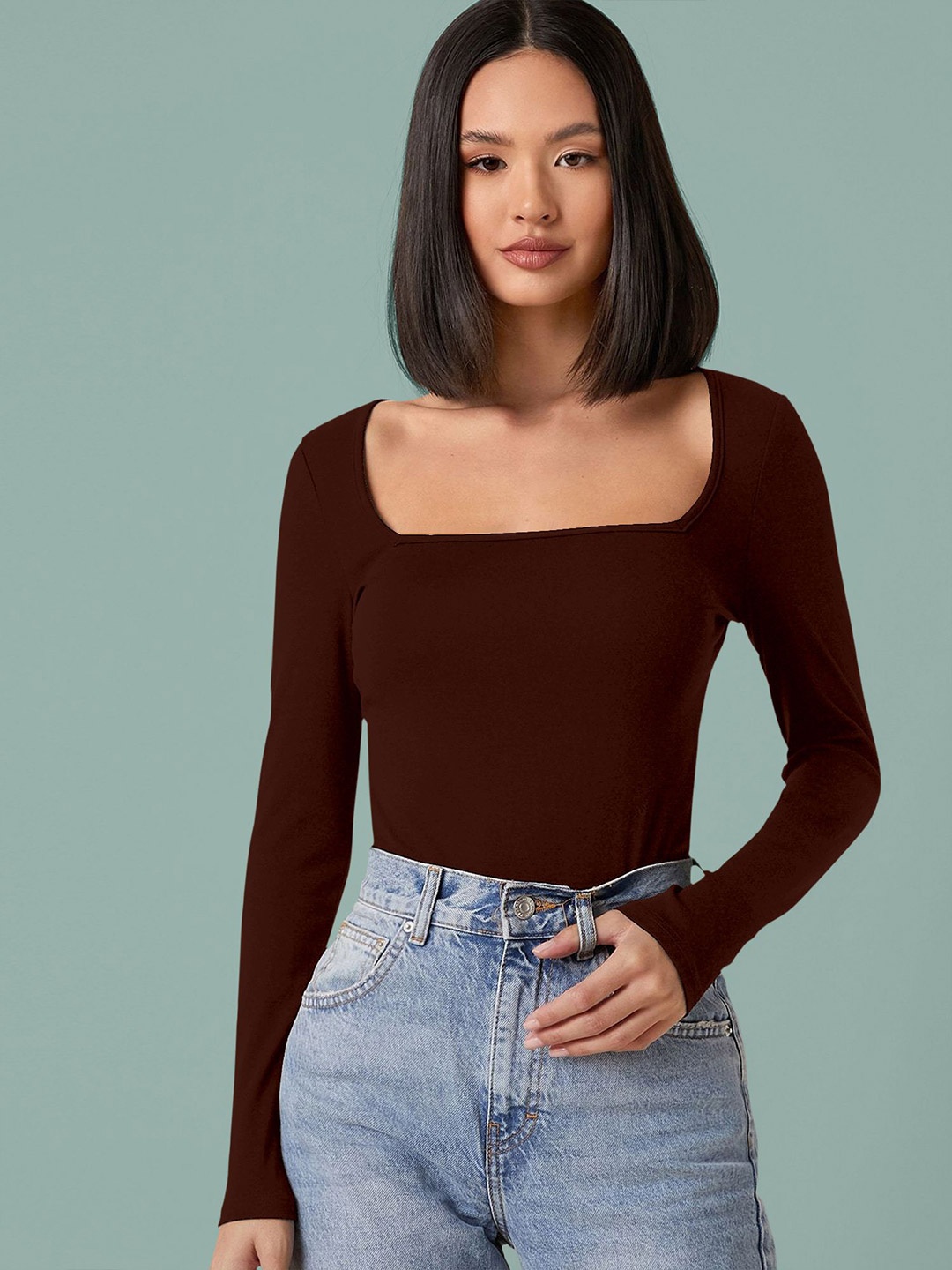 

Dream Beauty Fashion Top, Brown