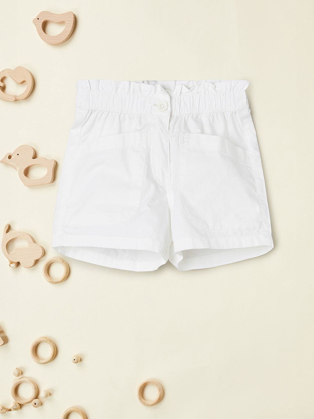 

max Girls Shorts, White