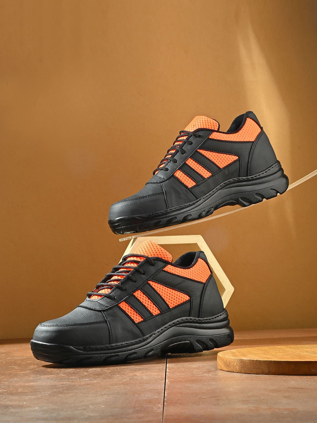 

Eego Italy Light Weight Steel Toe Safety Shoes, Orange