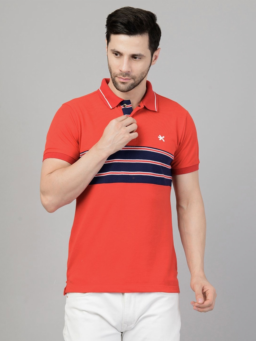 

HRX by Hrithik Roshan Men Polo Collar T-shirt, Red