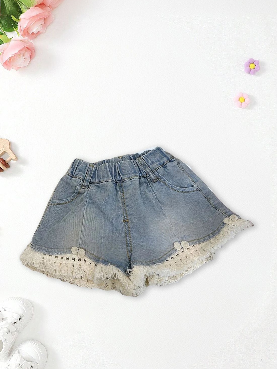 

FOREVER FRIDAY Girls Denim Shorts, Blue