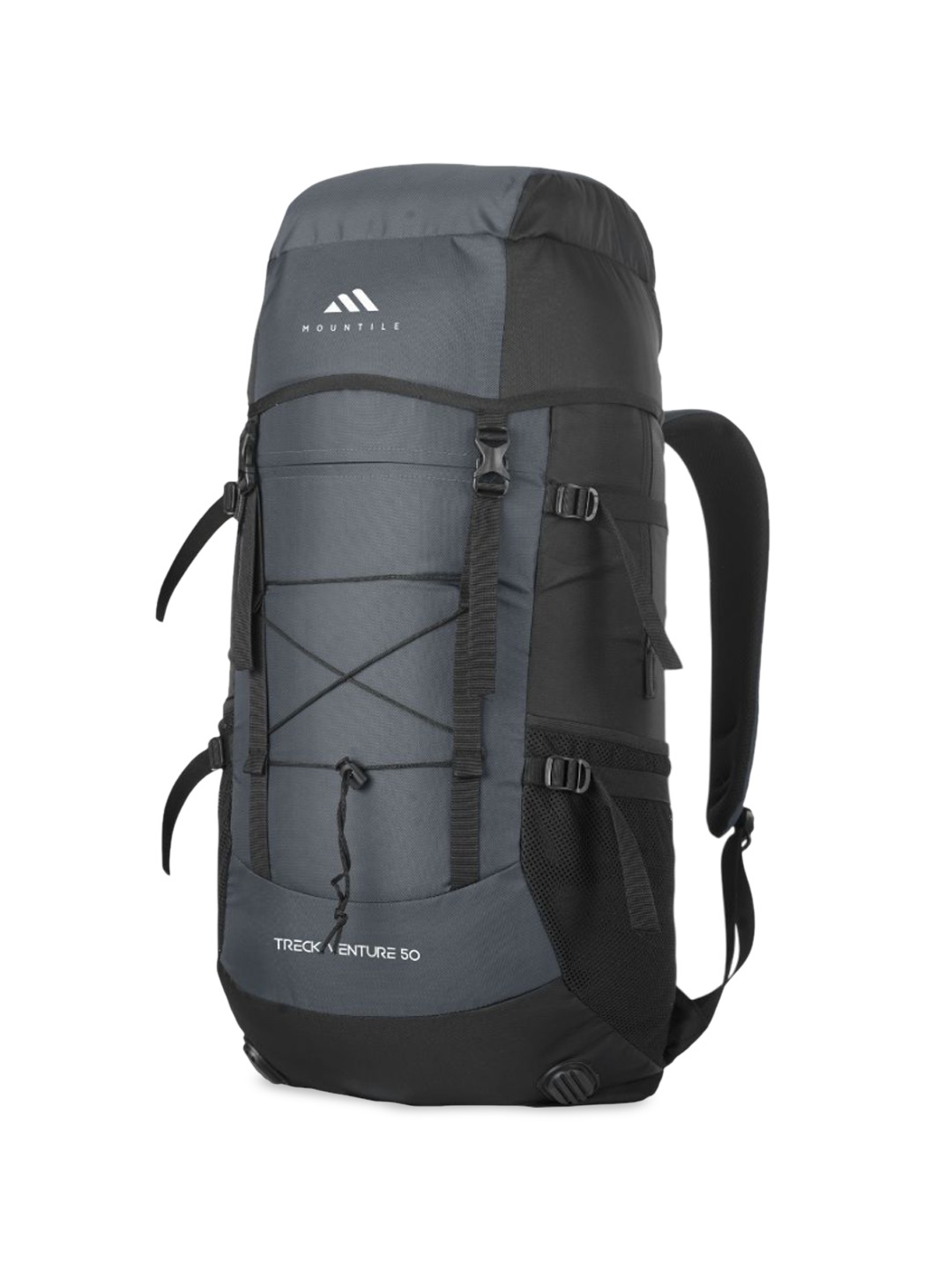 

MOUNTILE Venture Rucksack Travel Backpack - 50L, Grey