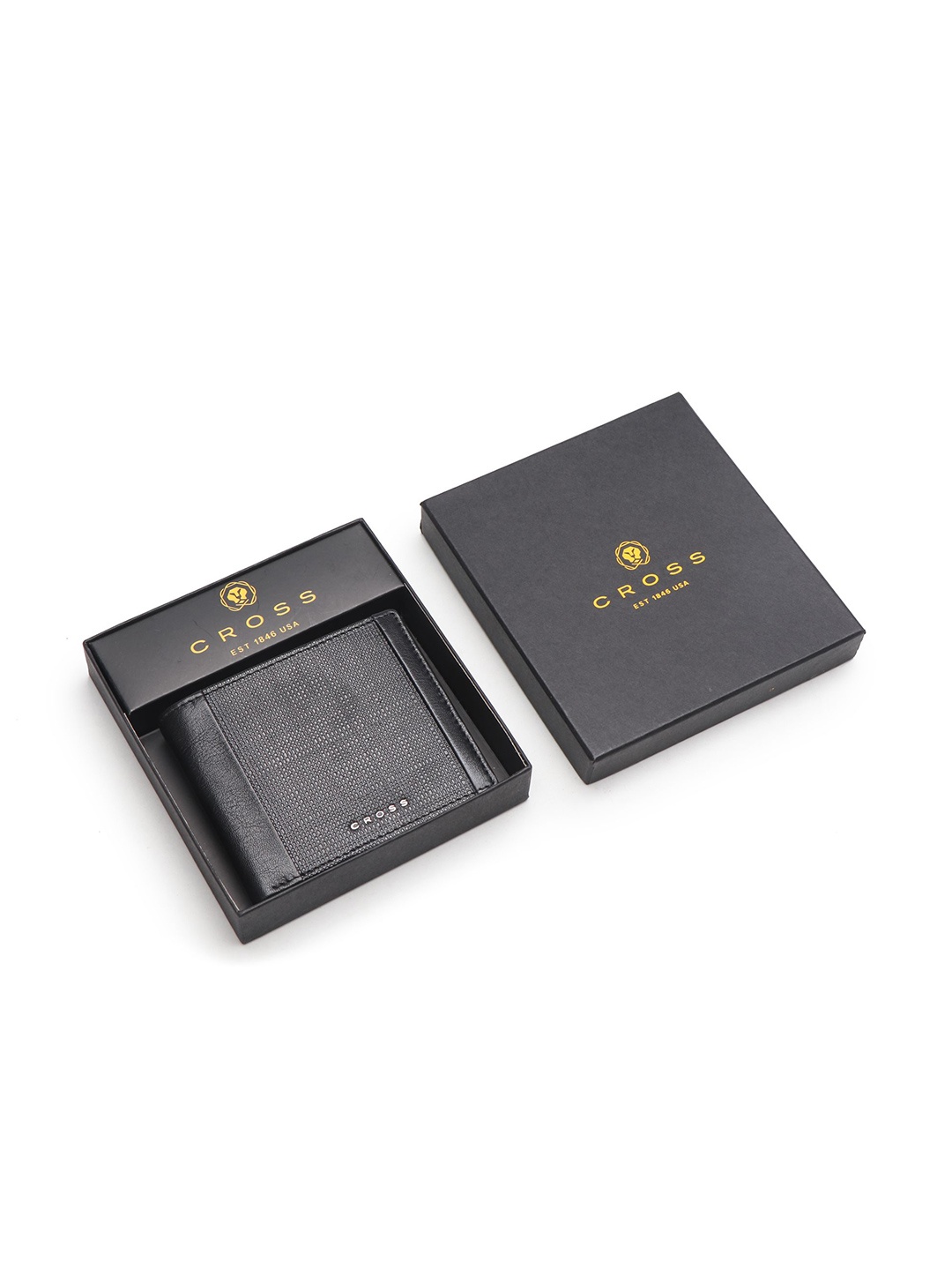 

Cross Men Leather Two Fold Wallet, Black