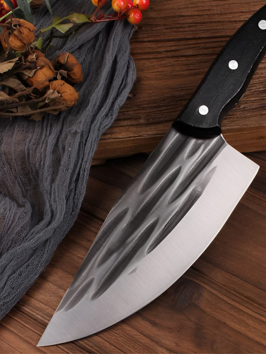 

MACHADO Silver-Toned 2025 Stainless Steel Knife