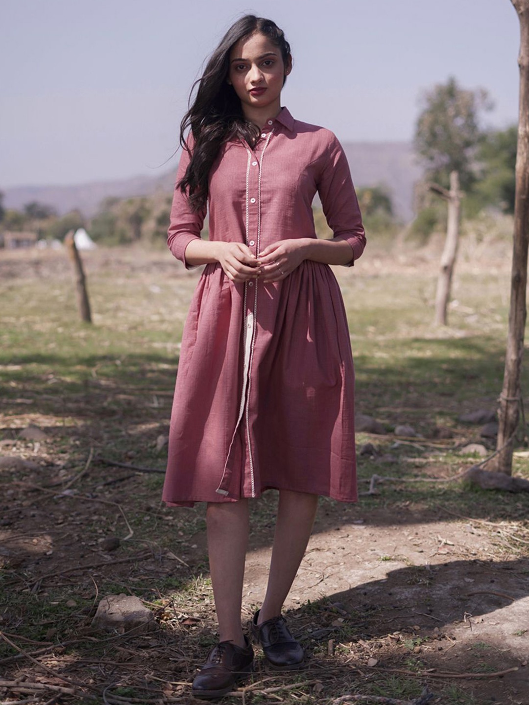 

JITI A-Line Dress, Pink