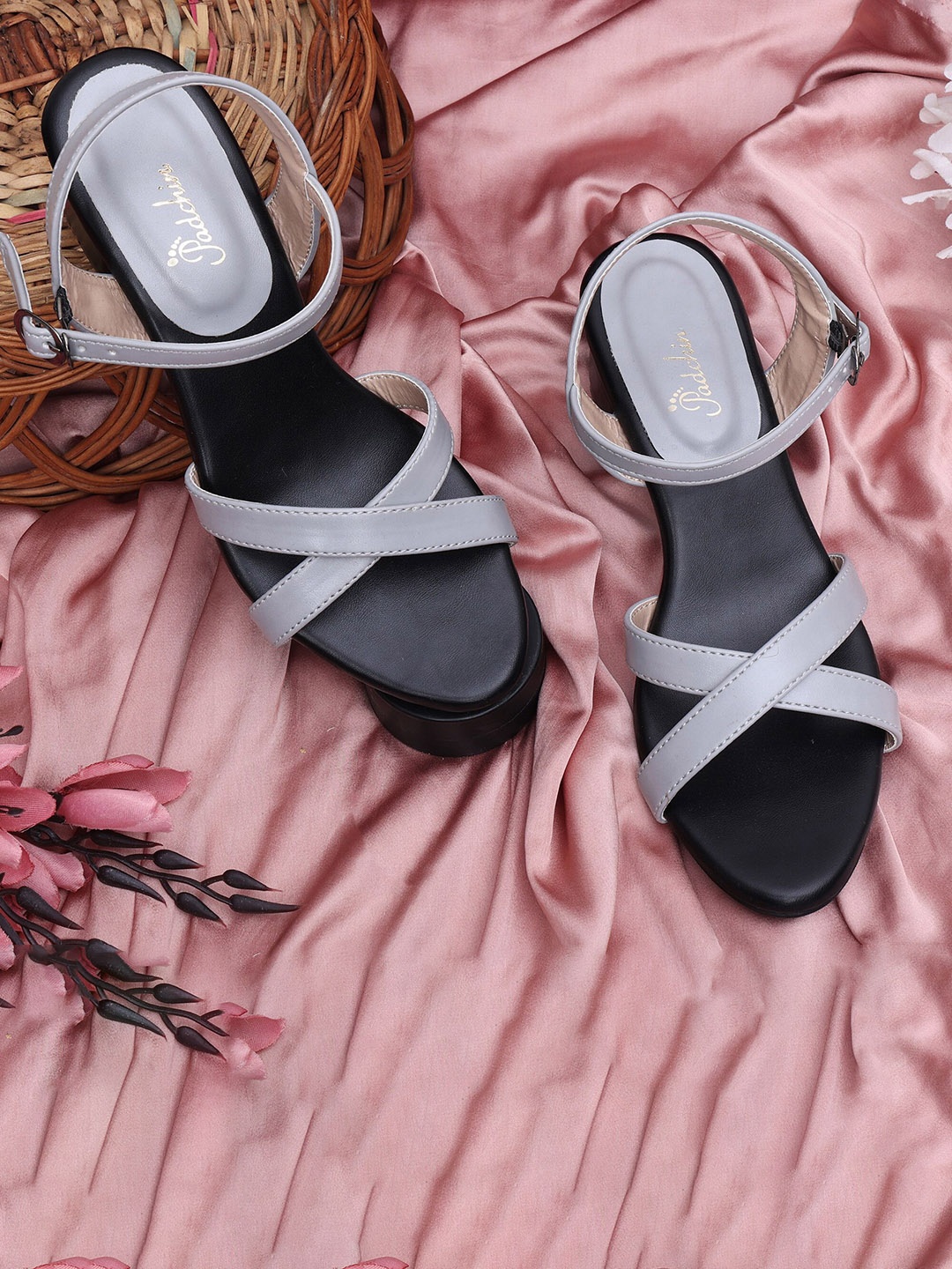 

Padchin Block Sandals, Grey