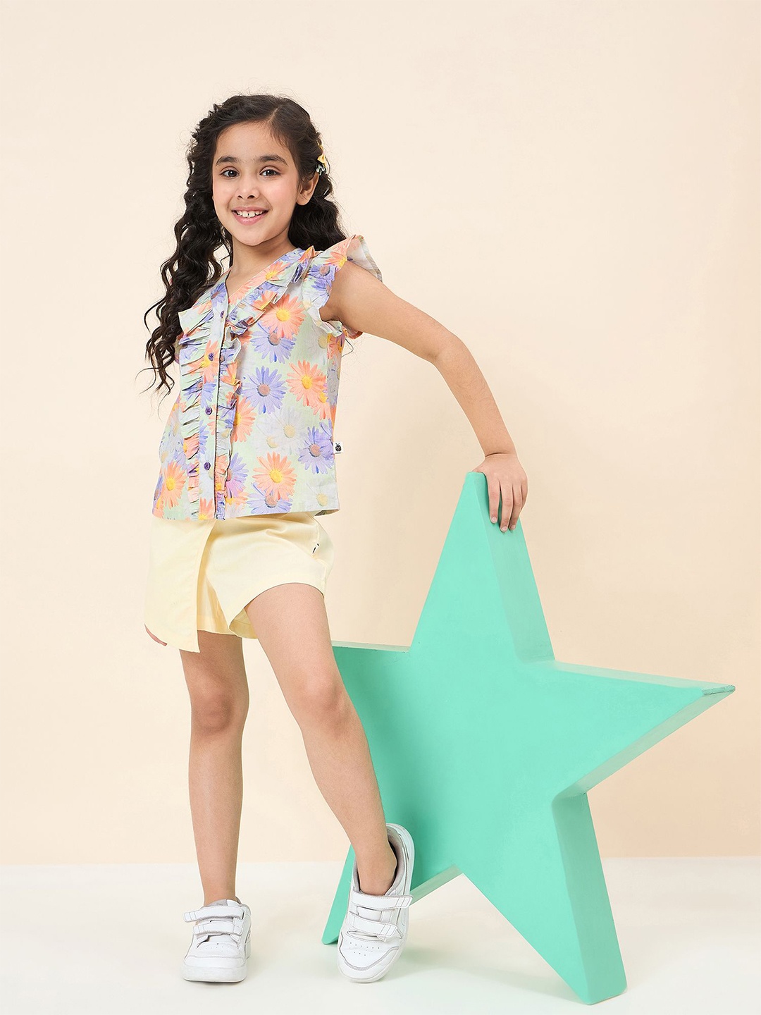 

StyloBug Girls Top with Skirt, Purple