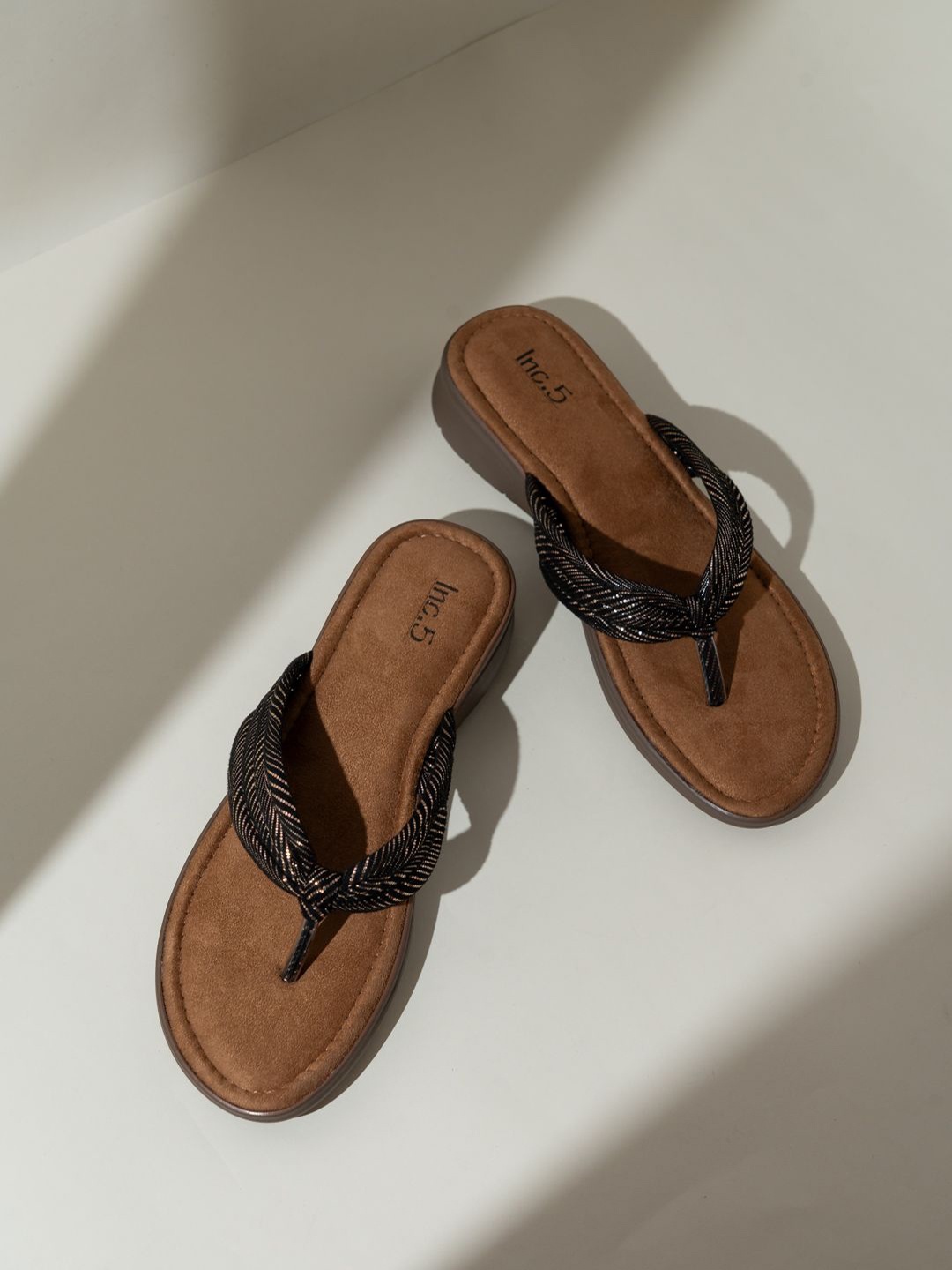 

Inc 5 Wedge Sandals, Gold