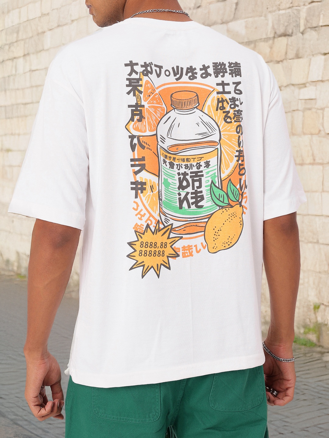 

Kook N Keech Urban Fresh Printed Relaxed Fit T-shirt, White