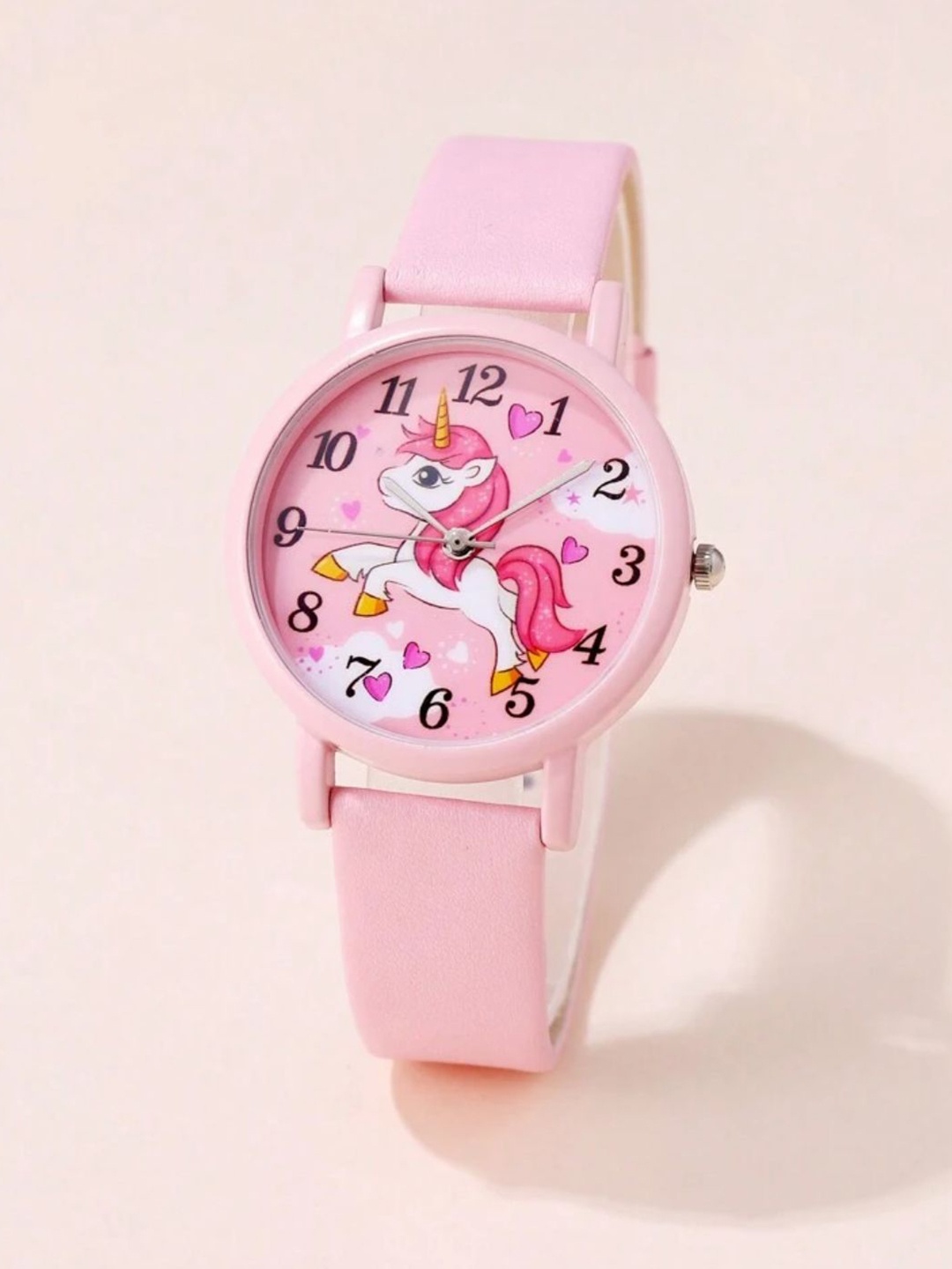 

Ziory Girls Printed Dial & Wrap Around Straps Analogue Watch ZY20245530, Pink