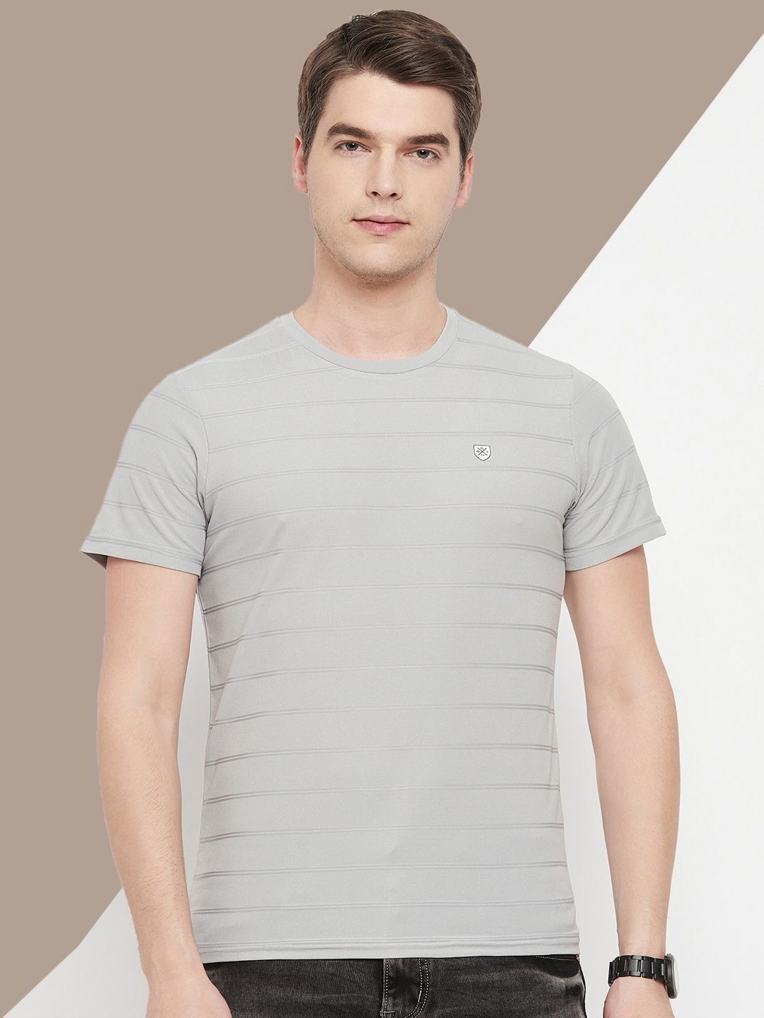 

OGEN Men Pockets T-shirt, Grey