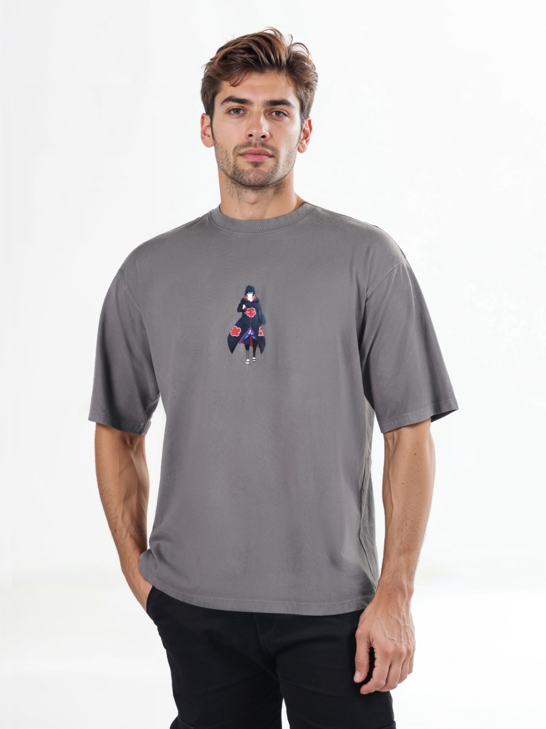 

Celio Men Printed Applique T-shirt, Grey