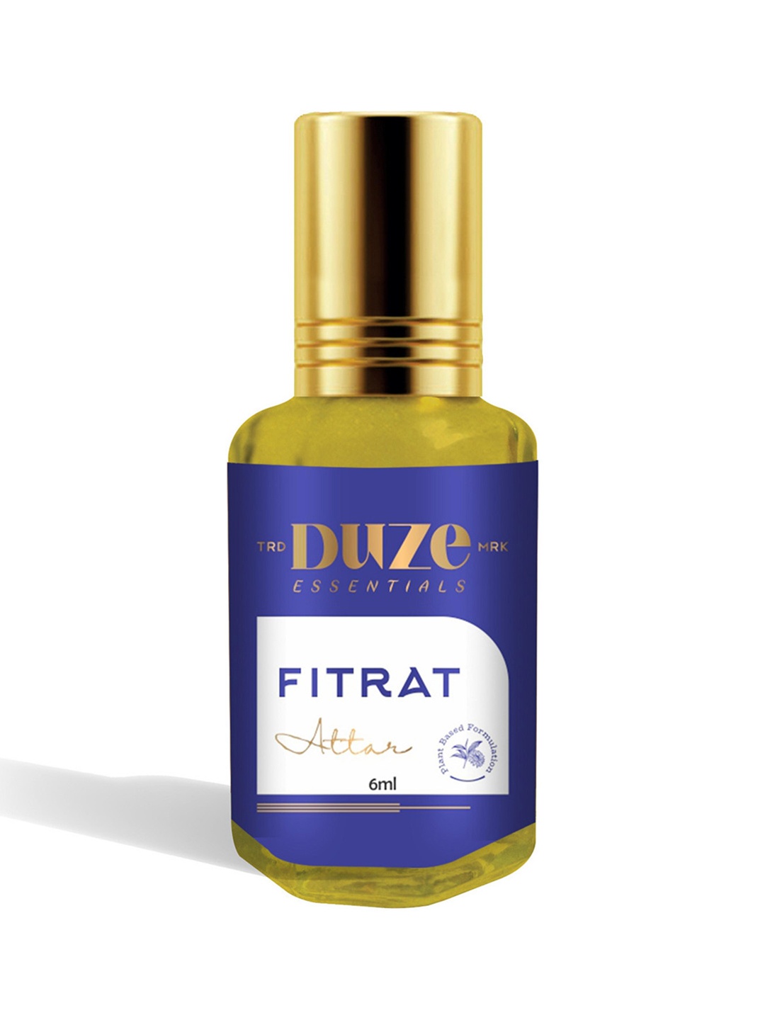 

Duze Essentials Fitrat Arabian Fragrance Natural & Alcohol Free Attar - 6 ml, Yellow