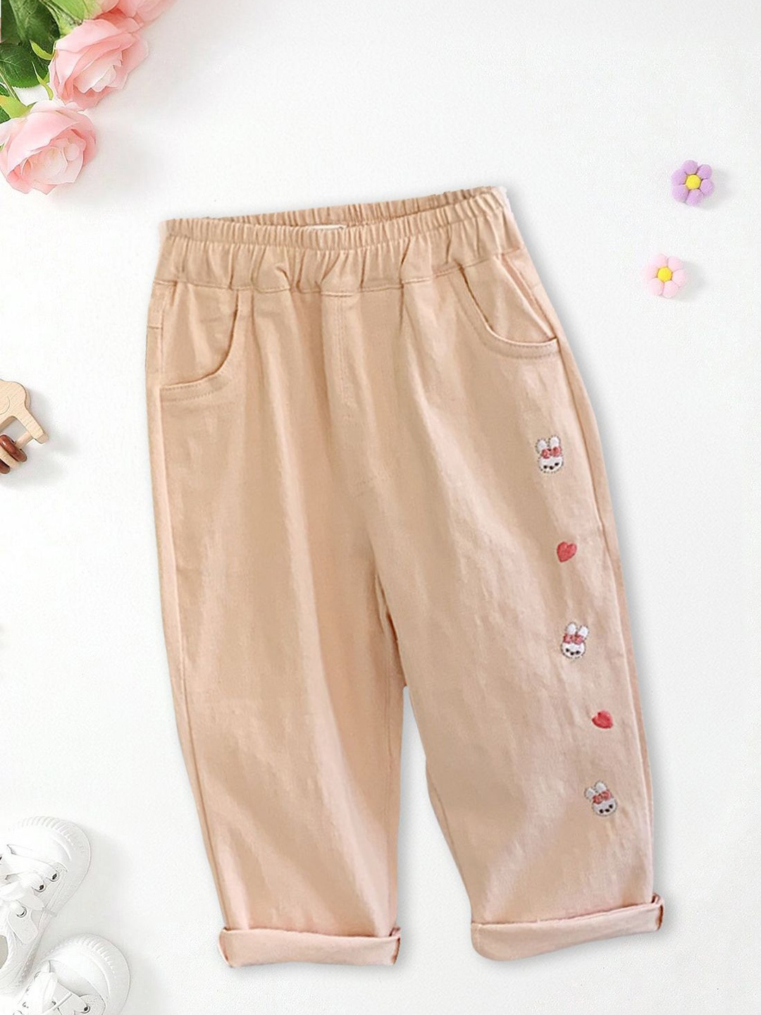 

FOREVER FRIDAY Girls Culottes Trousers, Pink