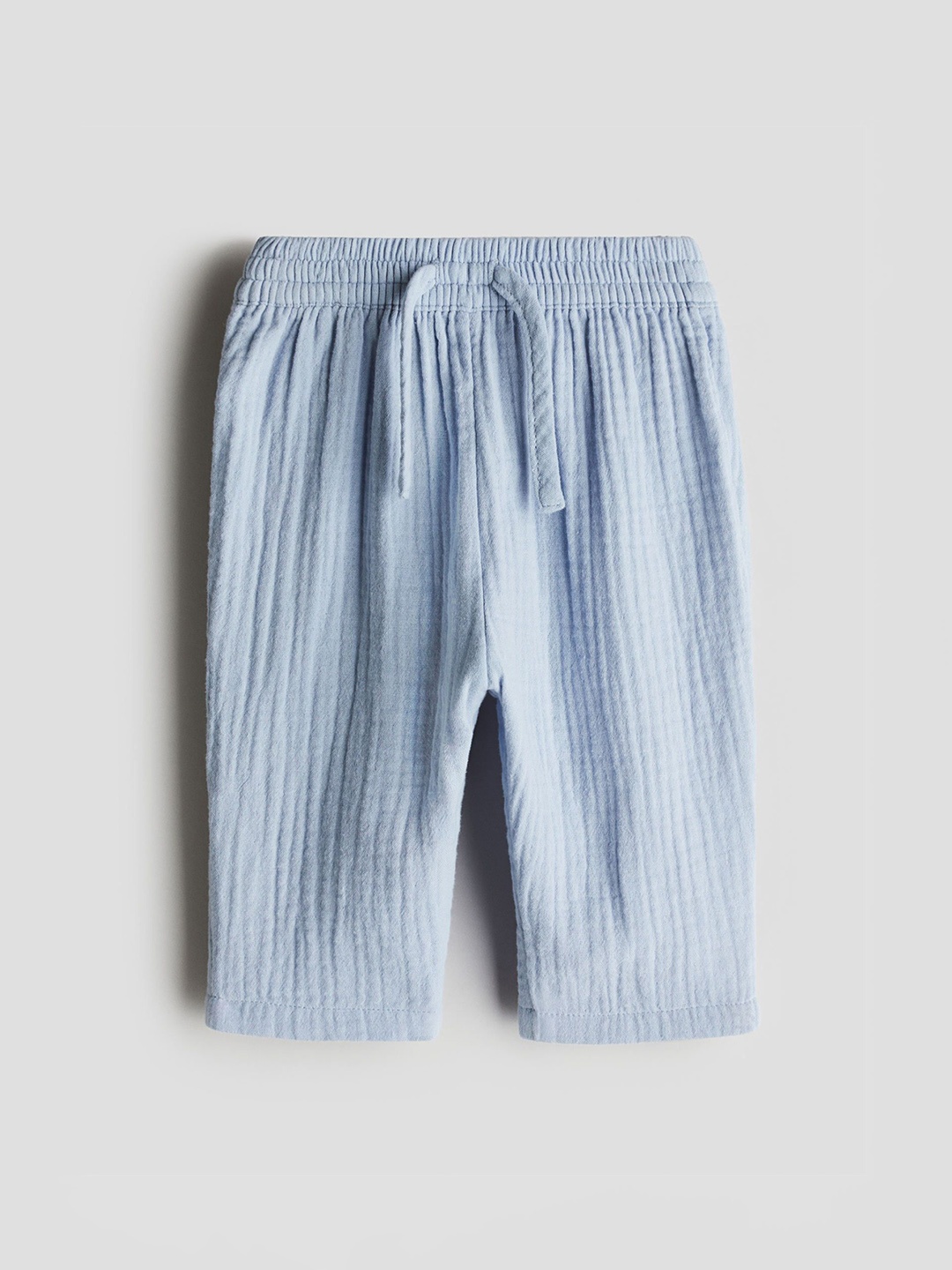 

H&M Cotton Trousers, Blue