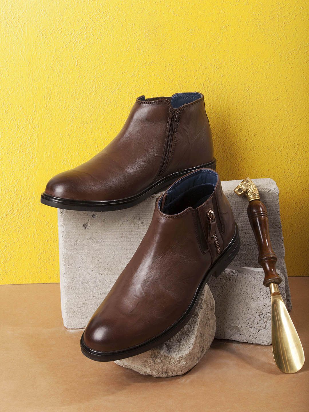

ID Men Premium Comfort Durability & Versatile Design Boots, Brown