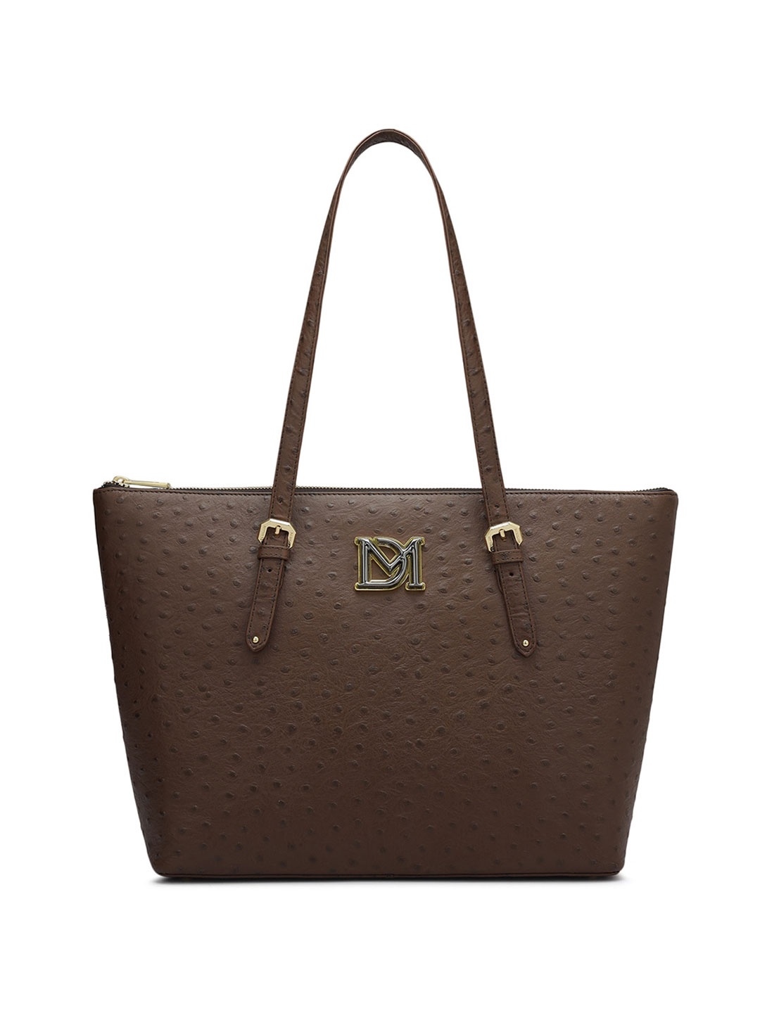 

Da Milano Leather Shopper Tote Bag, Brown