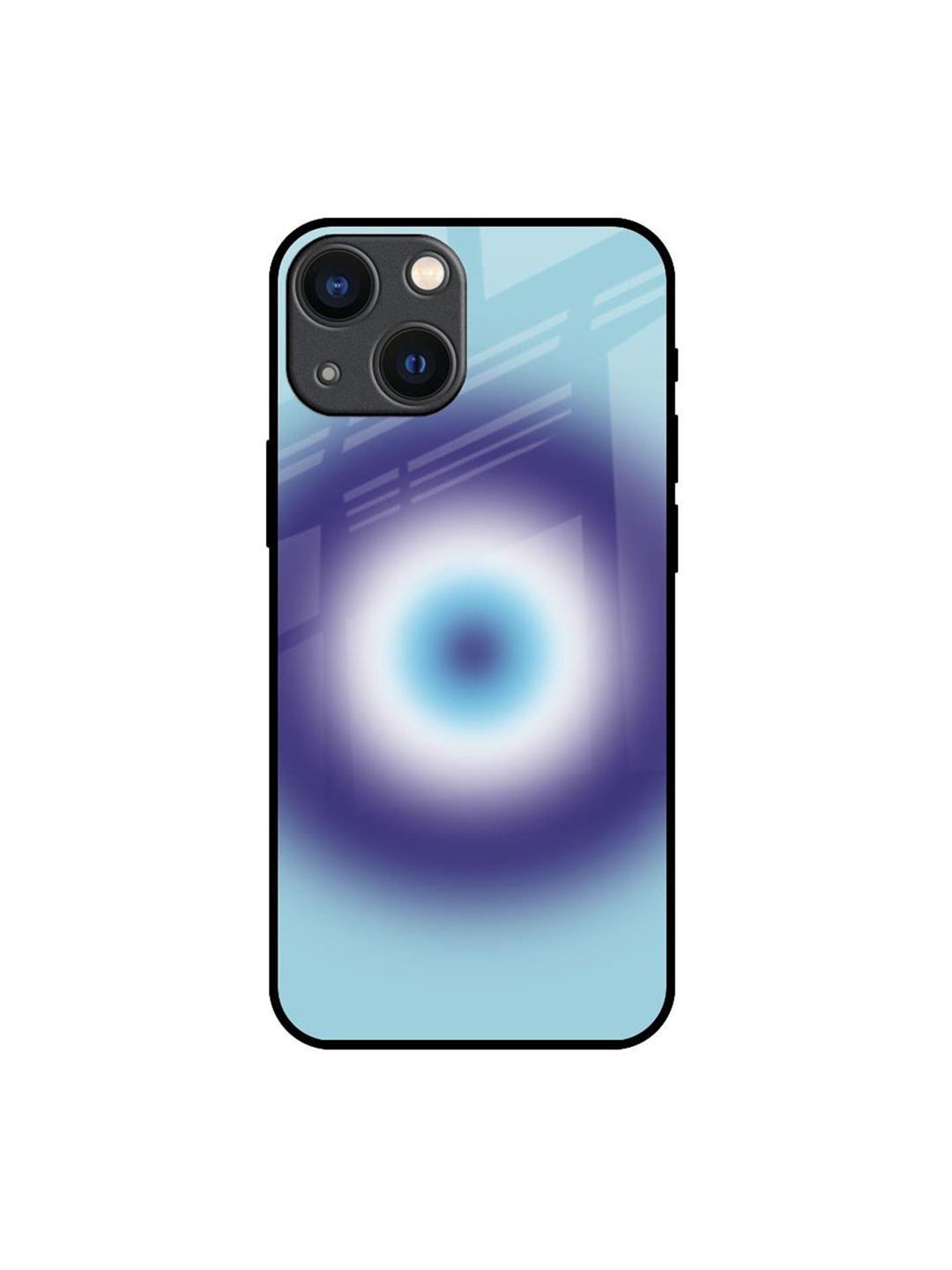 

QRIOH Quirky Printed iPhone 14 Plus Back Case Mobile Accessories, Blue