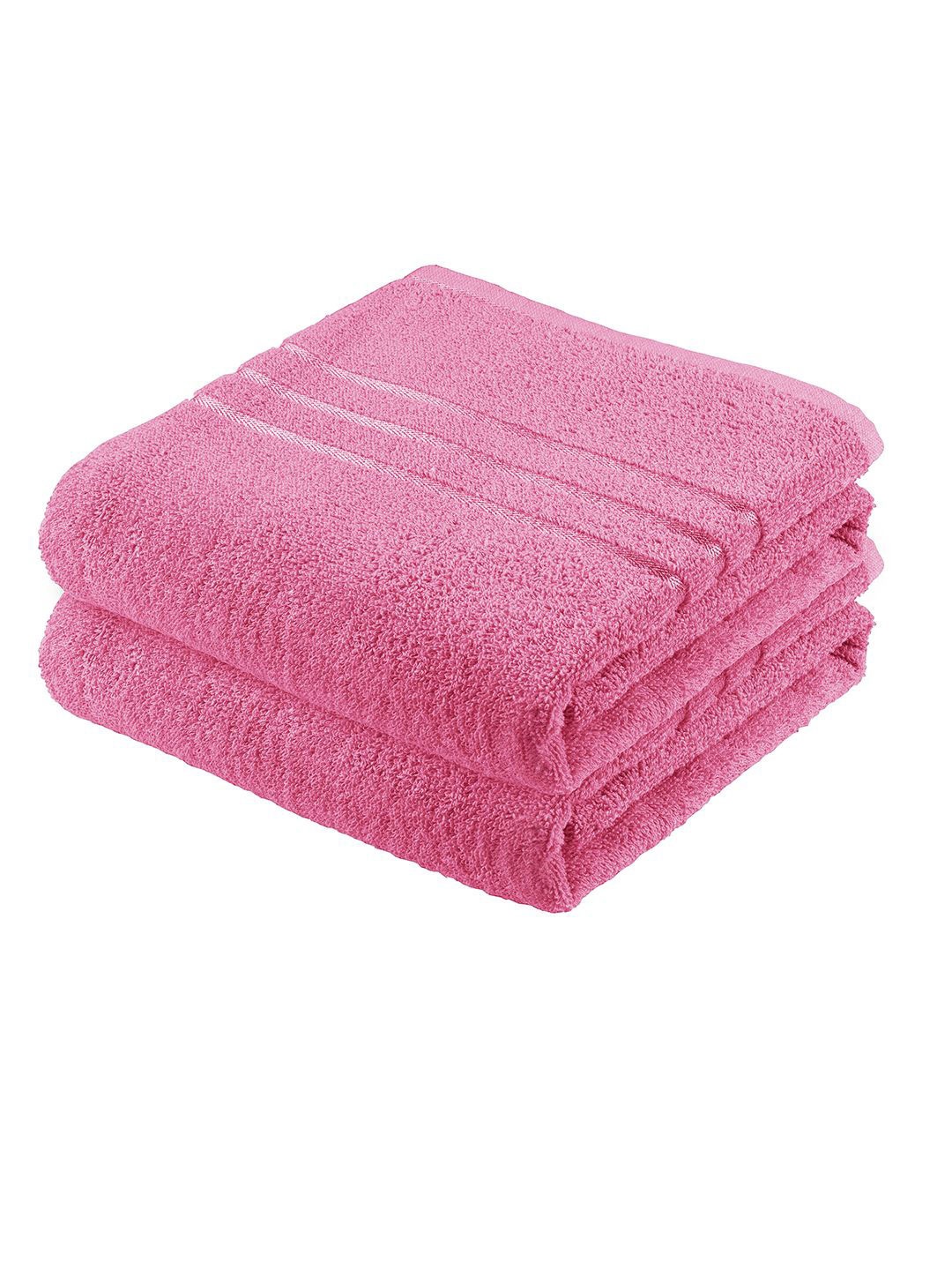 

Story@home 2Pc Pink 450 GSM Cotton Hand Towels