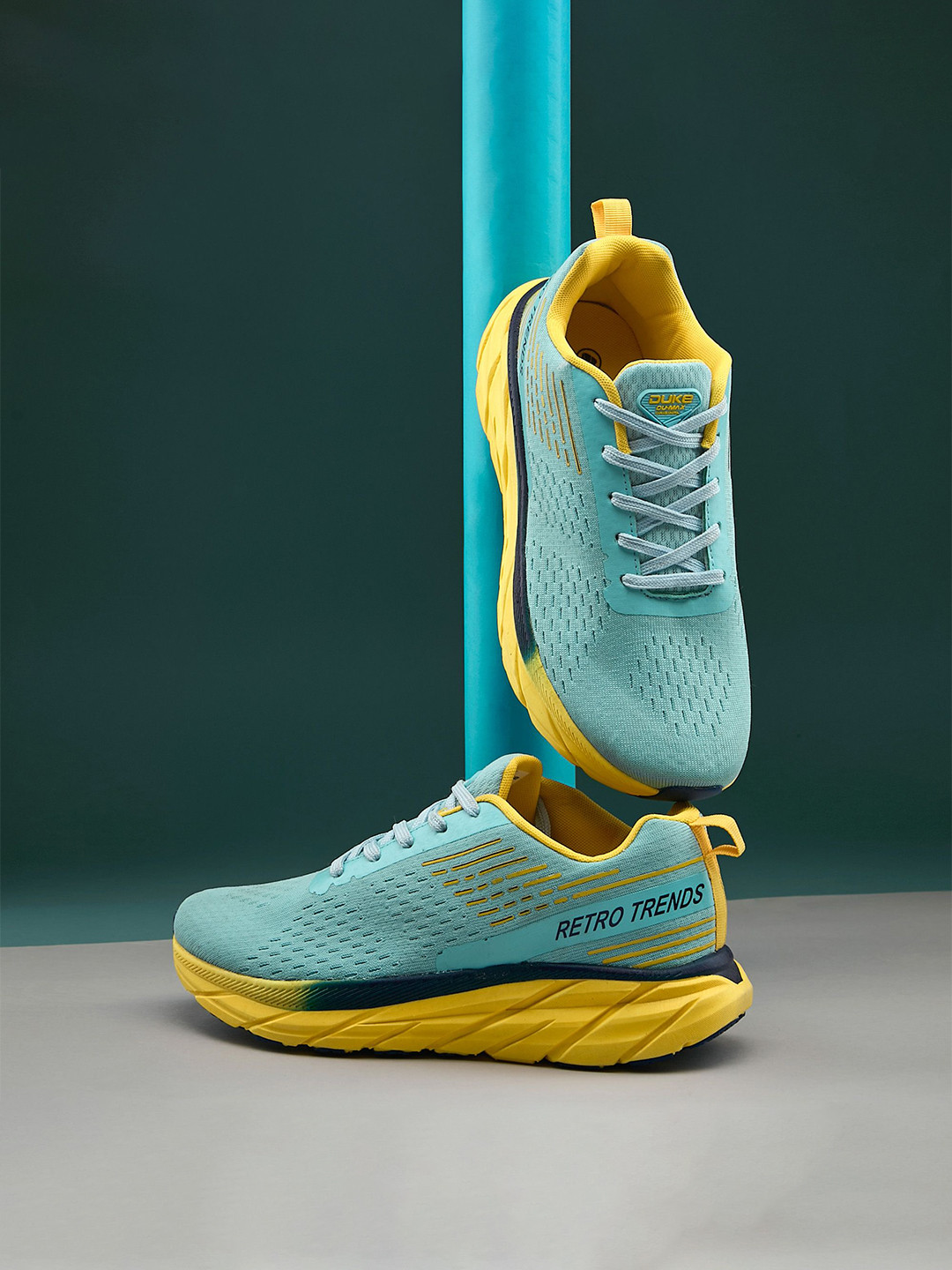 

Duke Men's Pulse Runner Sports Shoes, Blue