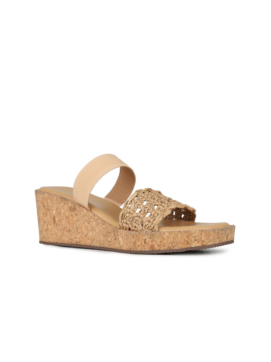

Inc 5 Embellished Party Wedge Sandals, Beige