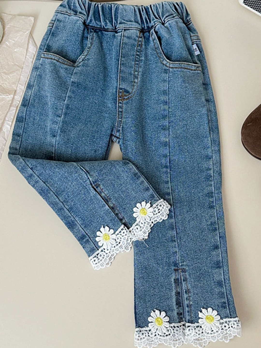 

FOREVER FRIDAY Girls Culottes Trousers, Blue