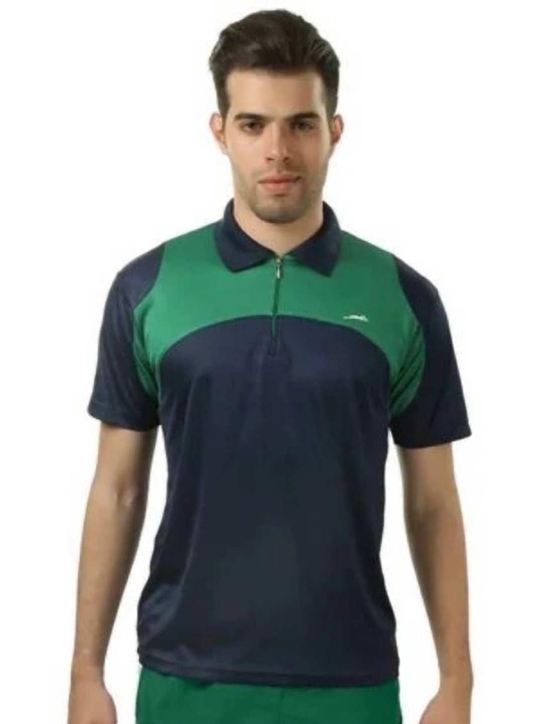 

STAG GLOBAL Men Polo Collar Pockets T-shirt, Navy blue