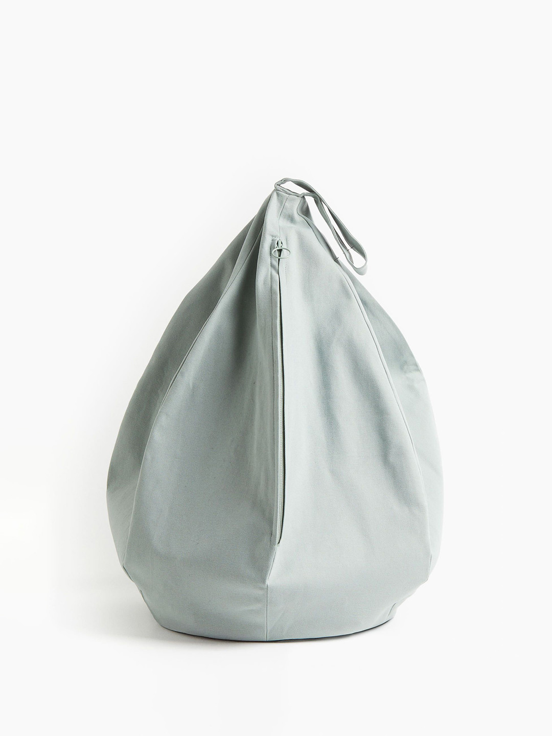 

H&M Cotton Canvas Laundry Bag, Turquoise blue