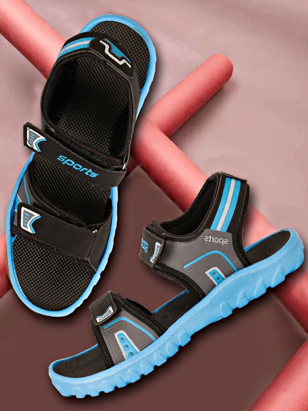 

Genial Men Comfort Sandals, Blue
