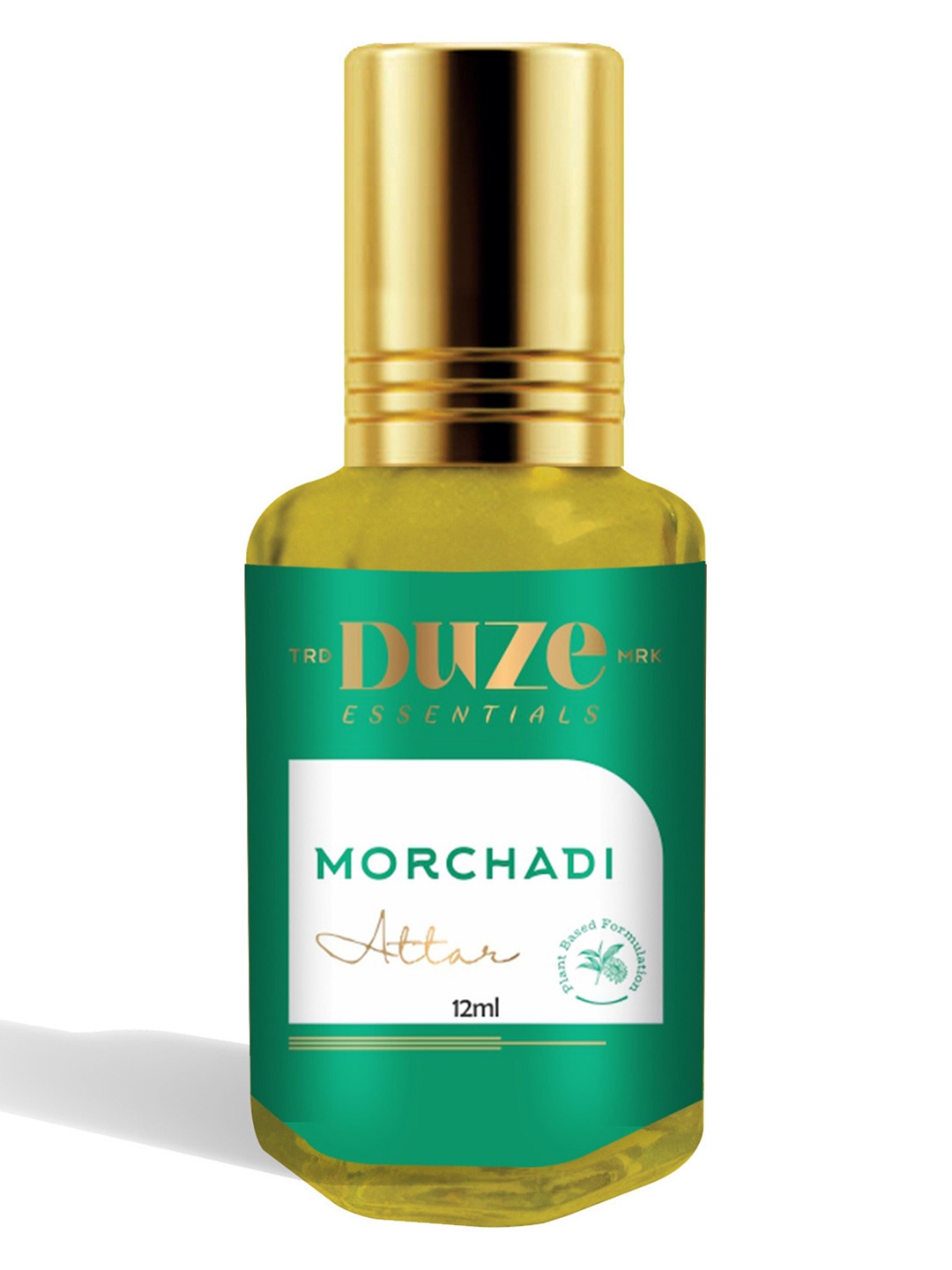 

Duze Essentails Morchadi Natural & Alcohol Free Long Lasting Attar- 12 ml, Green