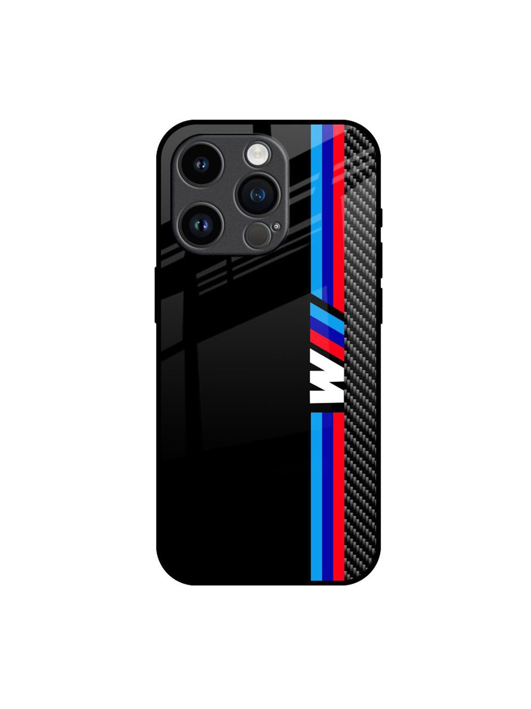 

QRIOH Quirky Printed iPhone 14 Pro Back Case Mobile Accessories, Black